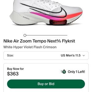 Nike Air Zoom Tempo Next% Flyknit CI9923-100